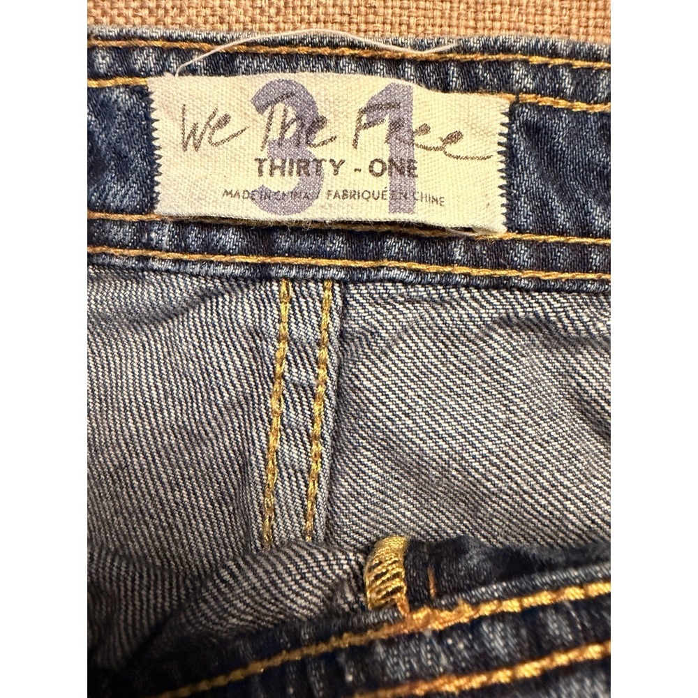 We The Free Over The Rainbow Flare Jeans 31 Wide Leg - Picture 7 of 12